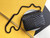 YSL 600279 College Medium In Matelassé Leather Black with Black