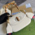 Gucci 675797 Bamboo1947 small top handle bag White