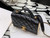 Chanel A99105 Top Handle Box bag Lambskin 17 Black and Gold