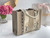 Chloe 383E6691J Medium Woody Tote Bag in Cotton Canvas Black