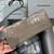 Balenciaga 593546 Hourglass Small Top Handle Crocodile Bag kakhi