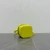 Celine 199263 SMALL BOX cuir triomphe in Smooth Calfskin Yellow