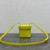 Celine 199263 SMALL BOX cuir triomphe in Smooth Calfskin Yellow