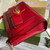 Gucci 648999 Small Shoulder Bag With Double G Red