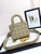 Dior M0531OUQA_M030 Small Lady Dior Bag Milk Apricot Cannage Lambskin