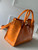 LV M57730 Louis Vuitton On My Side PM High End Leathers Orange