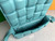 Bottega Veneta BV 20206 Padded Cassette 591970 Light Blue Silver