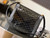 YSL 695503 Gaby Satchel In Quilted Lacquered Leather And Smooth Leather