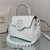 Versace DBFI039 La Medusa Medium Handbag 1039 White