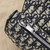 Dior 1ADPO093 Saddle Men Bag Dior Oblique Jacquard Beige and Black