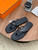 Hermes H261038ZvL1390 Miss sandal Black