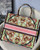 Dior Book Tote M1286 Pink Multicolor Dior In Lights Embroidery - luxibagsmall