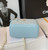Chanel AP2582 Vanity with Chain lambskin Blue