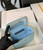 Chanel AP2582 Vanity with Chain lambskin Blue