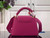 LV M56071 Louis Vuitton Capucines Mini Handbag Deep Rose