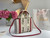 Chloe 385E6690U Small Woody Tote Bag Red