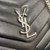 YSL 574946 Saint Laurent Loulou Medium Bag In Y-Quilted Leather Black Silver - luxibagsmall