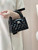 Chanel 26S AS4416 Mini Shopping Bag Mirror Calfskin Black
