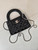 Chanel 26S AS4416 Mini Shopping Bag Mirror Calfskin Black