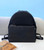 Fendi Backpack Waterproof nylon 2250 Black