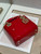 Dior Mini Lady Dior Bag M0505 Cherry red Patent Cannage Calfskin