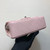 Chanel A69900 Mini Flap Bag Grained Calfskin Pink Silver