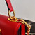 Prada Saffiano Leather Symbole Bag 1BN021 Red