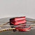 Prada Saffiano Leather Symbole Bag 1BN021 Red
