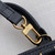 LV M57937 Louis Vuitton Petit Sac Plat Bag Black Beige