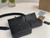 Bvlgari 291087 Serpenti Cabochon Crossbody Bag Black