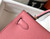 Hermes Kelly Bag Hermes 19CM Epsom Shoulder Mini Bag Pink 20477