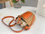 Chloé CHC22SS391G56101 Small Basket Tote Bag Orange