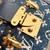 LV M59717 Louis Vuitton Petite Malle Denim Bag Blue