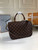 Louis Vuitton N40148 LV Trendy Crossbody Bag Damier Ebene Beige
