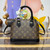 LV M53152 Louis Vuitton Alma BB Monogram N41221 Bag with Black
