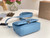 Bvlgari 291087 Serpenti Cabochon Crossbody Bag Blue