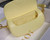 Dior M9327 dior Bobby bag East West Box Calfskin Light Yellow