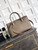 Chanel AS6056 Cerf Leather Exterior Medium Tote Bags Gray