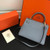 Hermes Kelly Danse 20309 Designer Tote Shoulder Strap Bag Lake Blue - luxibagsmall