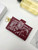 Dior S0074 Wallet Lady dior 5-Gusset card holder  Wind Red Patent Cannage Calfskin - shop2bag