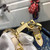 LV M95050 Louis Vuitton Monogram Denim Shoulder Bag Blue