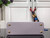 LV M59066 Louis Vuitton Capucines BB Handbag Taro Purple