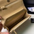 Chanel Classic Wallet on Chain Grained Shiny AP2742 Apricot