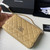 Chanel Classic Wallet on Chain Grained Shiny AP2742 Apricot
