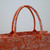 Dior M1296 Book Tote Medium Neon Orange Toile de Jouy Reverse Embroidery