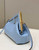 Fendi 8BP129 First Small Fuchsia leather bag 80018M Light Blue