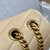 YSL 574946 Saint Laurent Loulou Medium Bag In Matelasse "Y" Leather Apricot