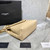 YSL 574946 Saint Laurent Loulou Medium Bag In Matelasse "Y" Leather Apricot
