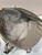 Prada Large leather tote bag 1BG602 Clay Grey