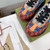 Gucci Women Men's GG Rhyton Sneaker Multicolor 620185 Brown